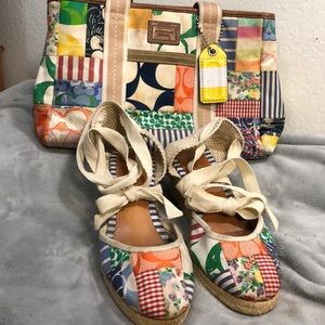 Coach shoes and bag